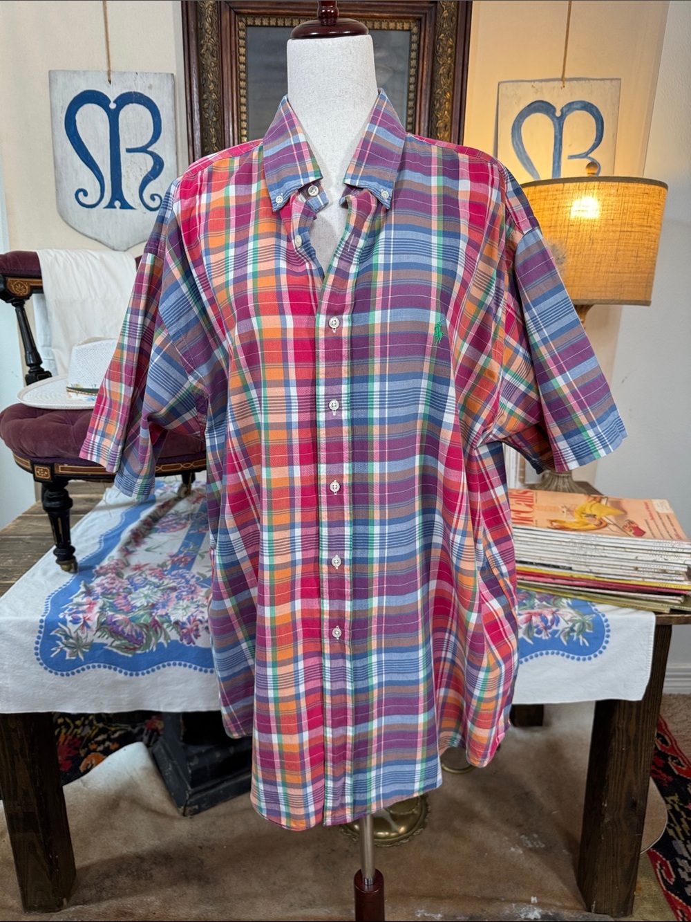 Ralph Lauren Plaid Blake Shirt (Perfect For Women Too)